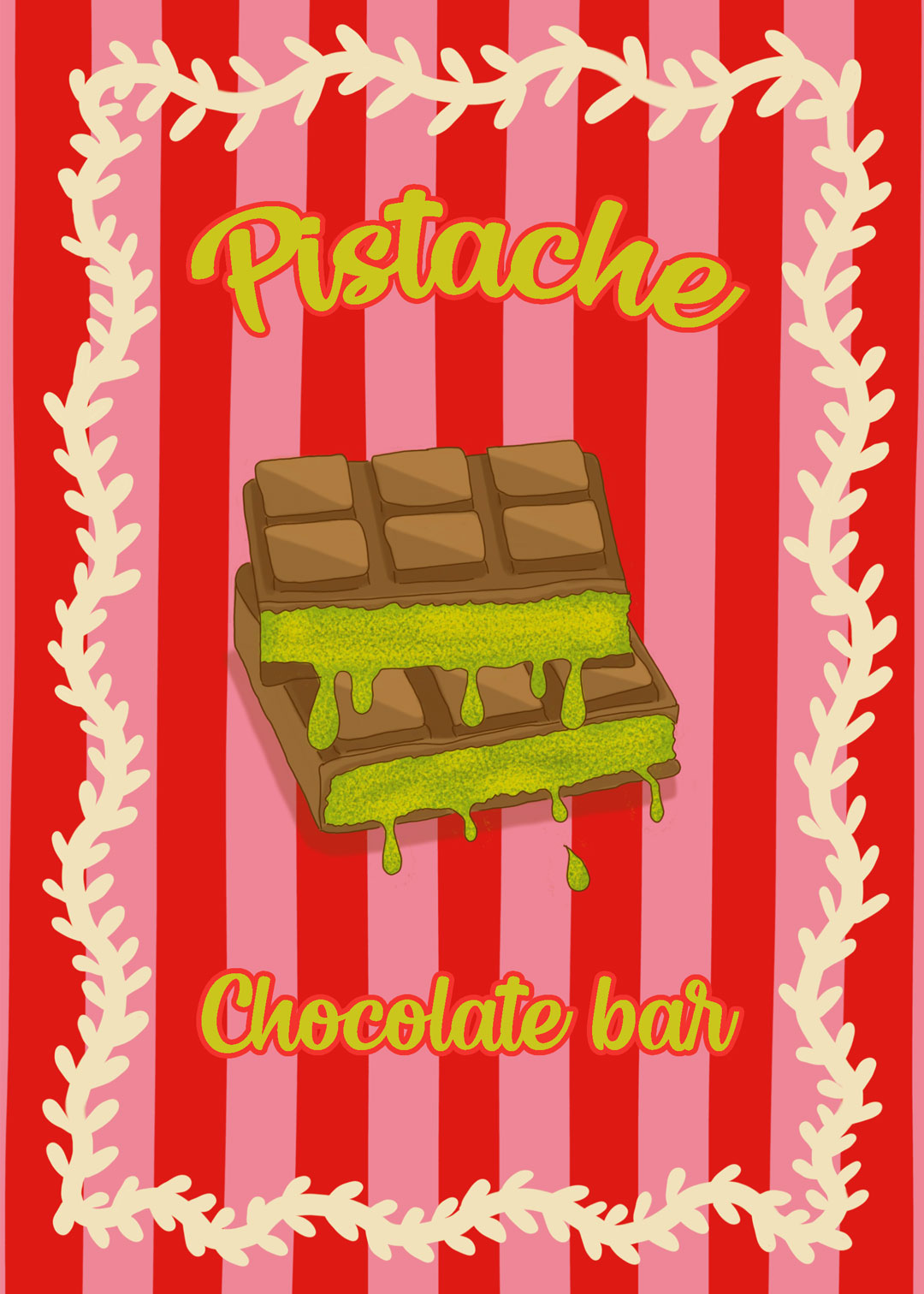 Pistache Chocolate Bar