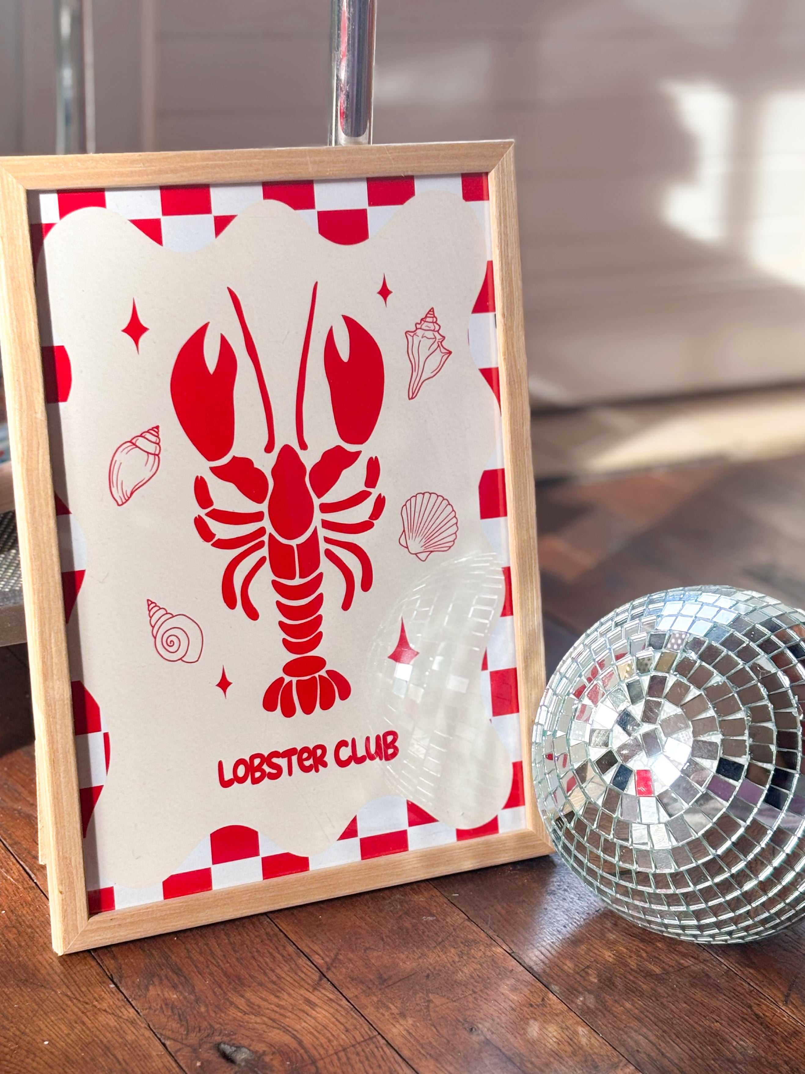 Affiche murale Lobster Club