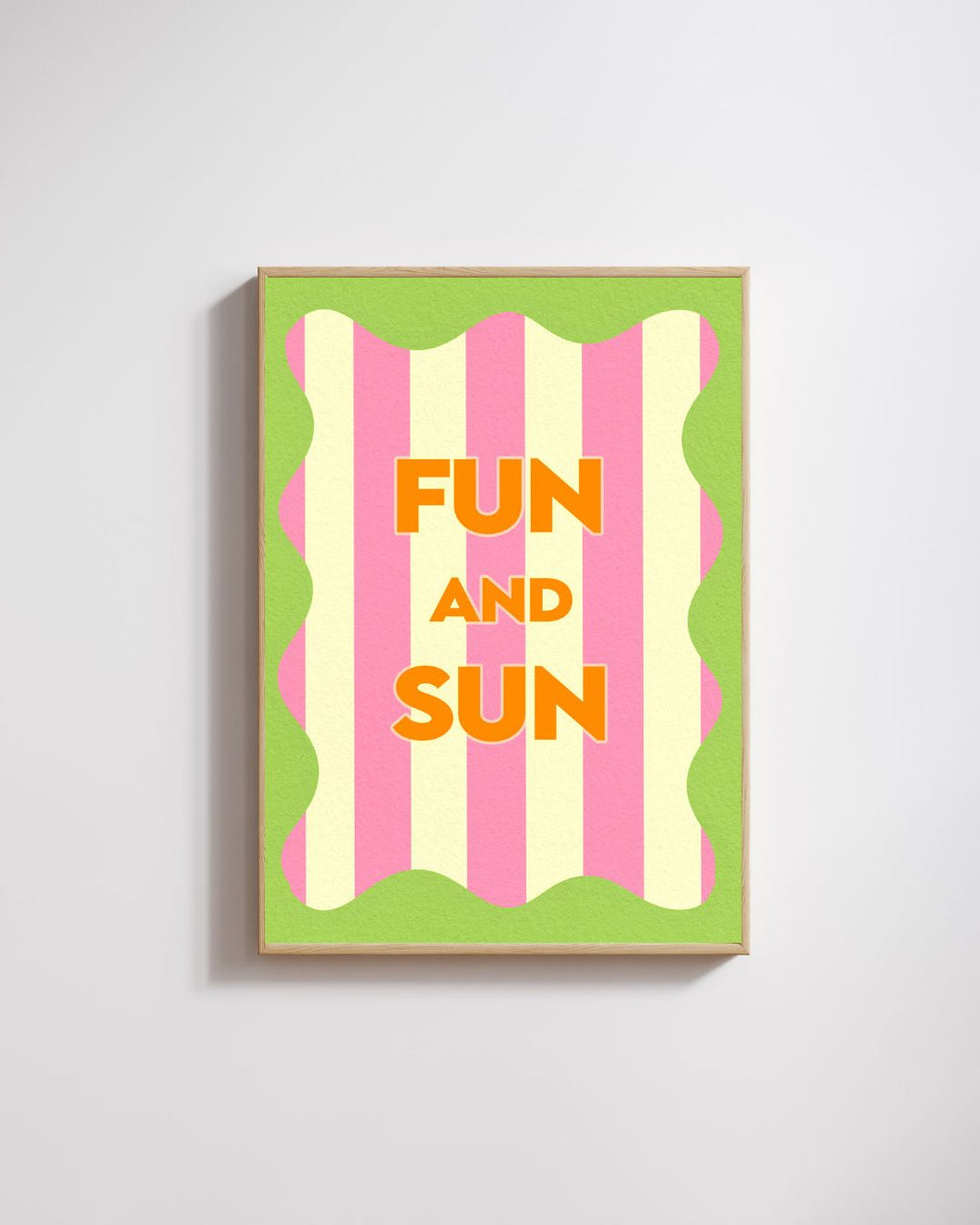 Affiche fun and sun - Emily in home