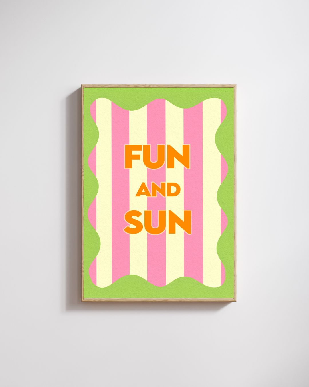 Affiche fun and sun - Emily in home