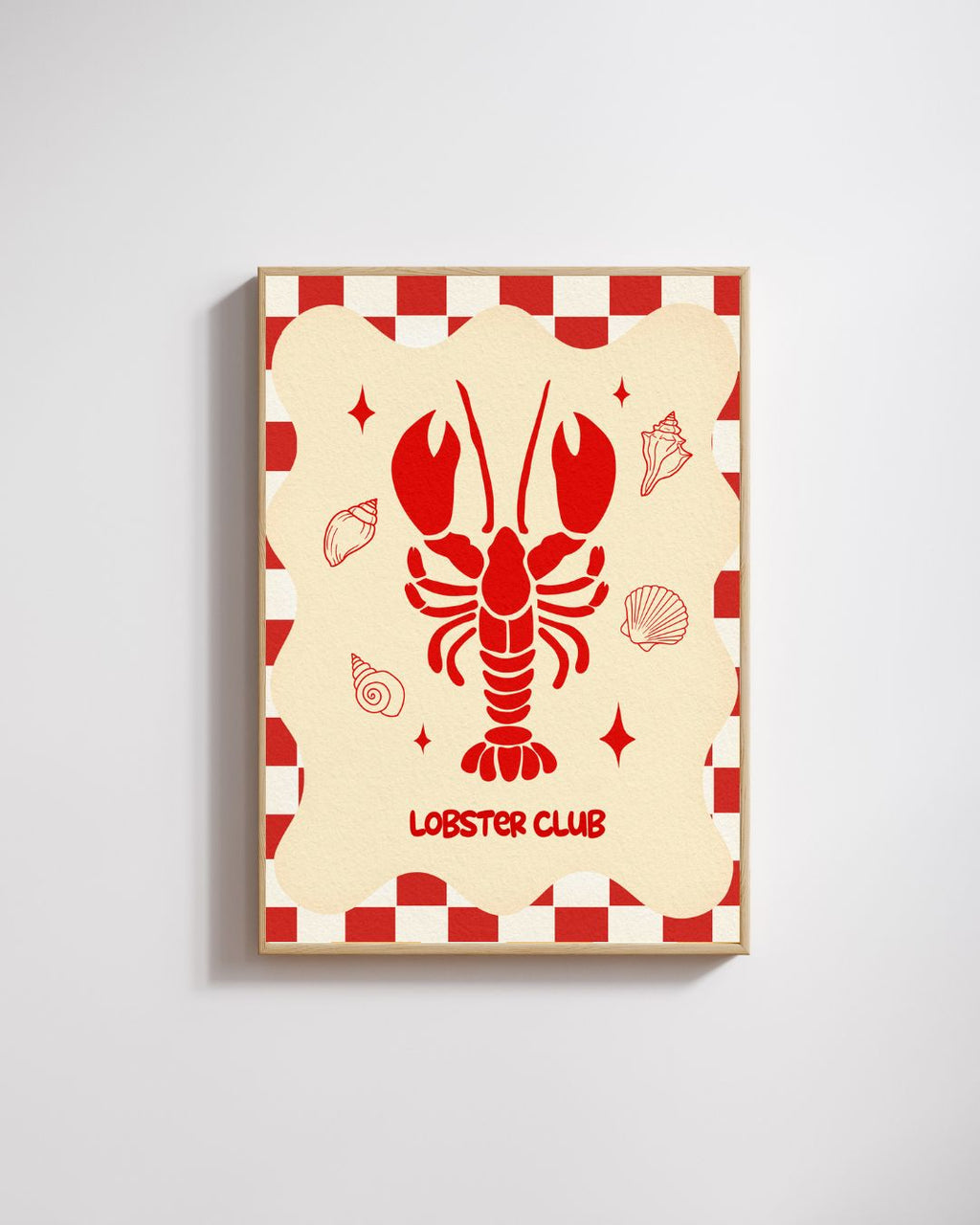 Affiche lobster club - Emily in home