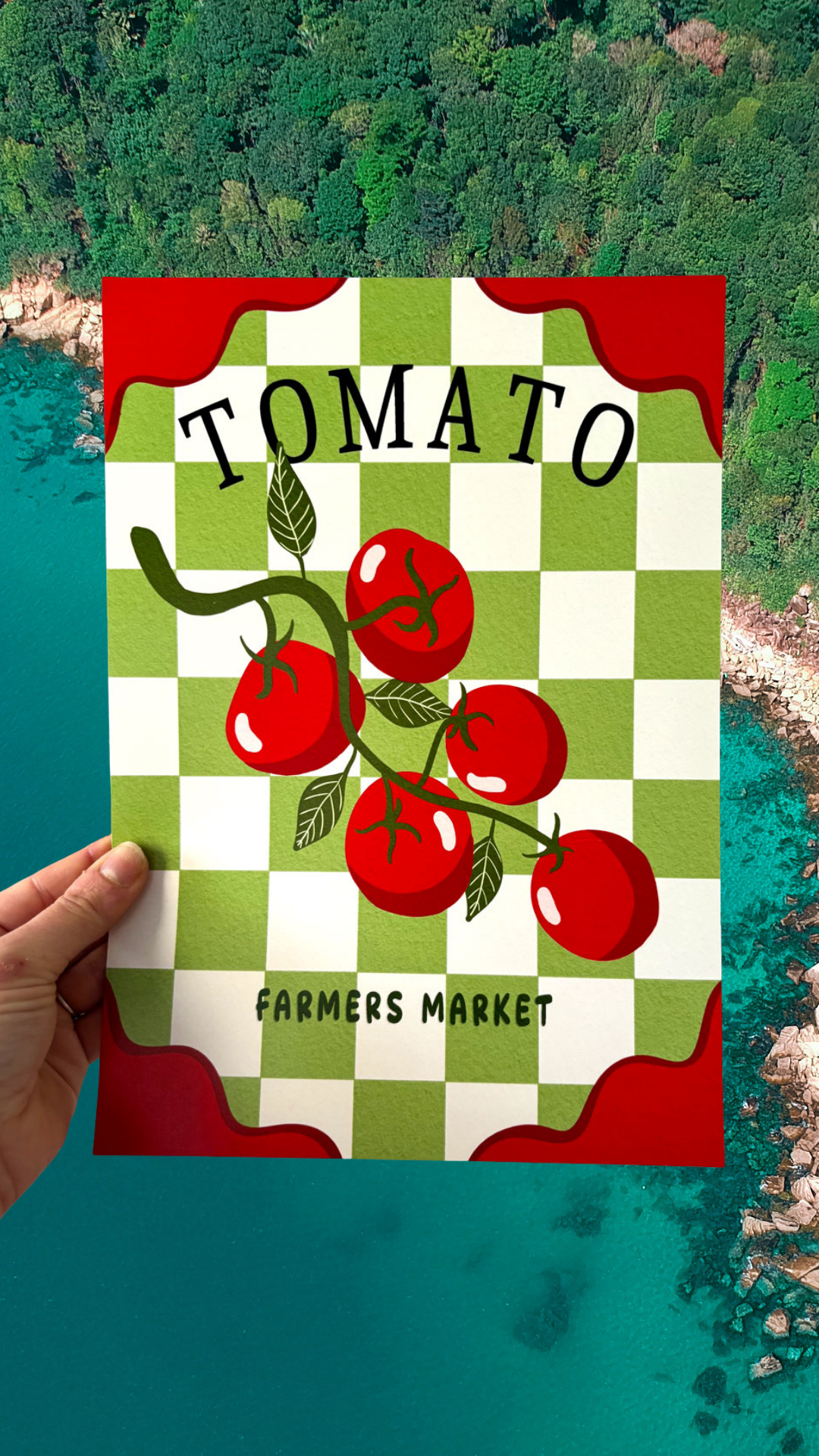 Affiche murale tomato