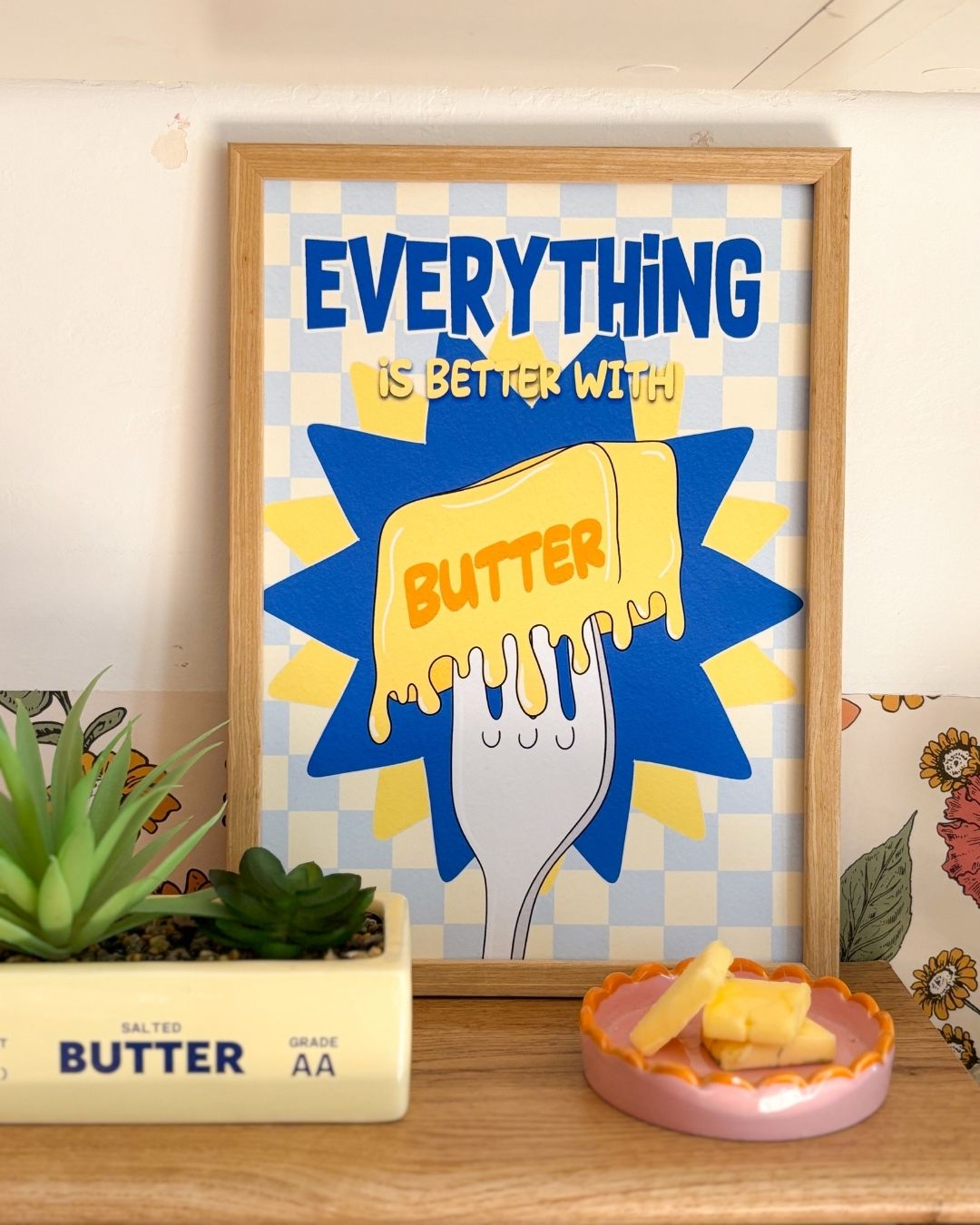 Affiche murale Butter