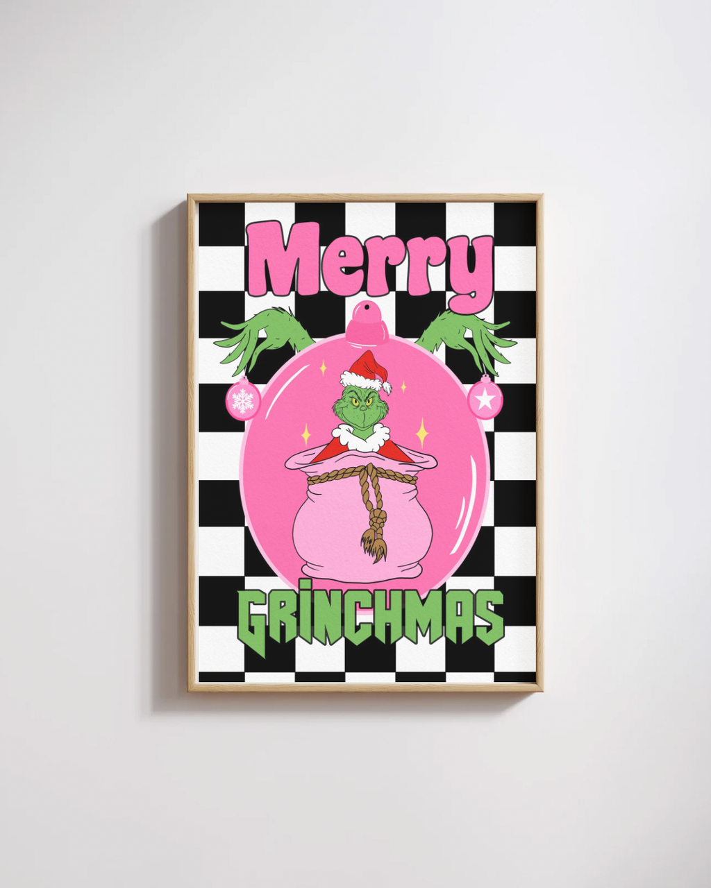 Affiche Merry grinchmas - Emily in home