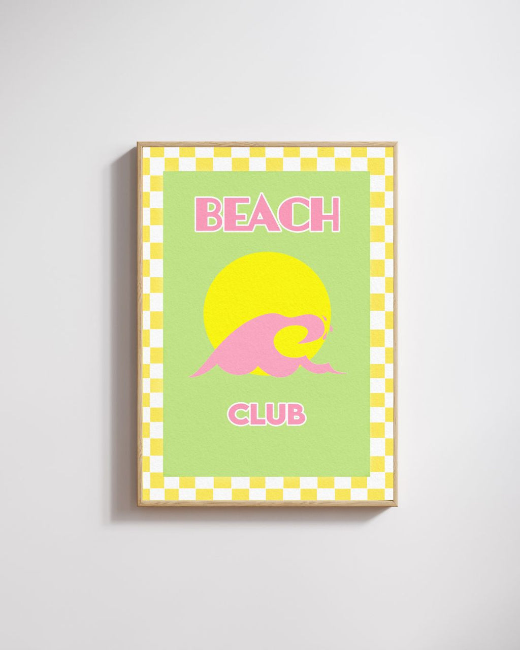Affiche beach club - Emily in home