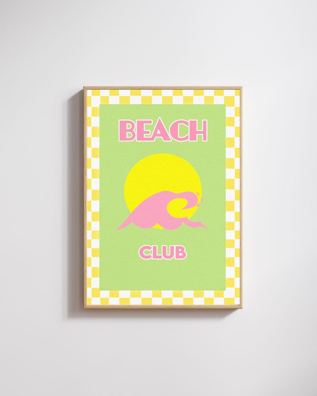 Affiche beach club - Emily in home
