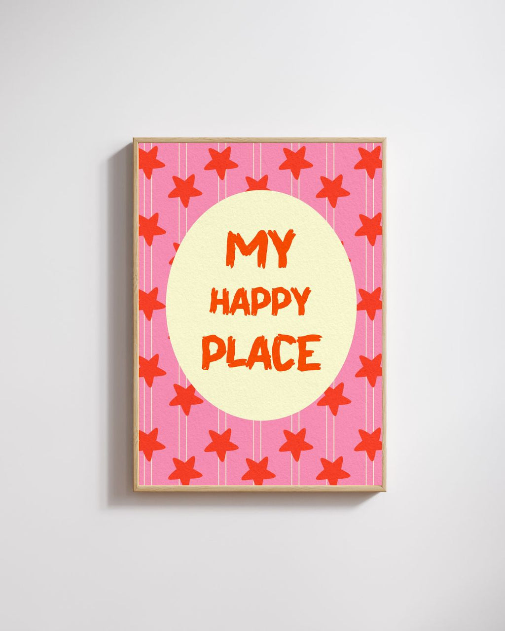 Affiche my happy place - Emily in home