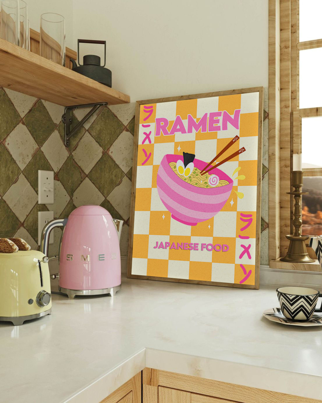 Affiche murale ramen