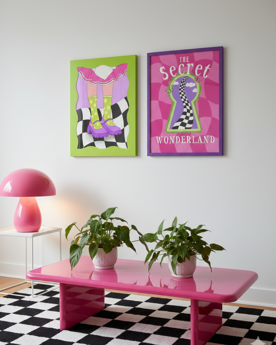 Affiche murale wonderland