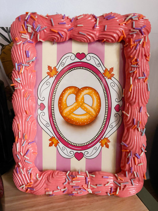 Affiche Bretzel Emily in home