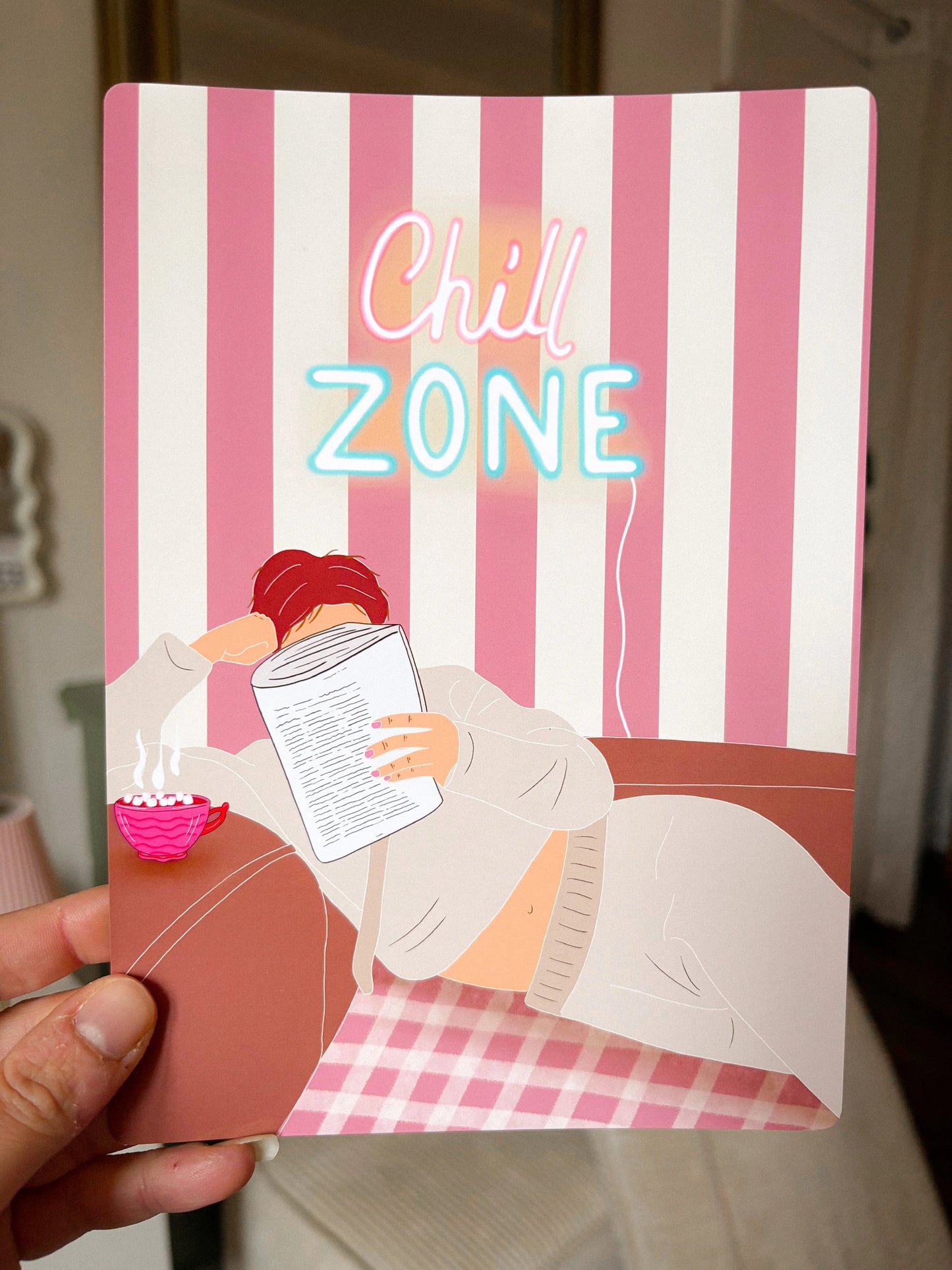 Affiche Chill zone Emily in home