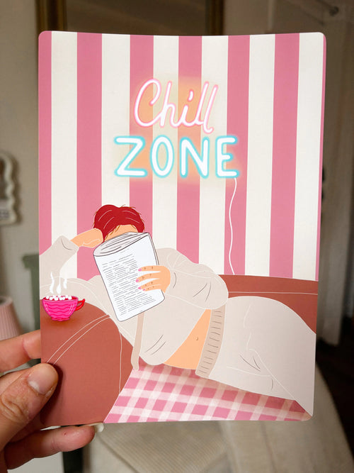Affiche Chill zone Emily in home