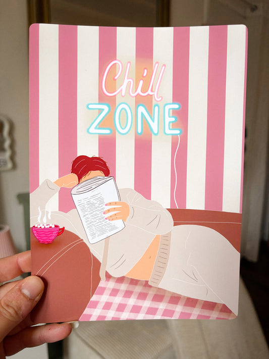 Affiche Chill zone Emily in home