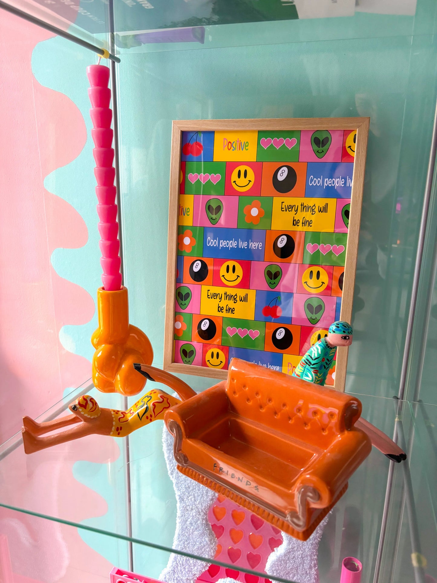 Affiche positive vibe Emily in home