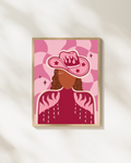 Affiche Murale Cowgirl