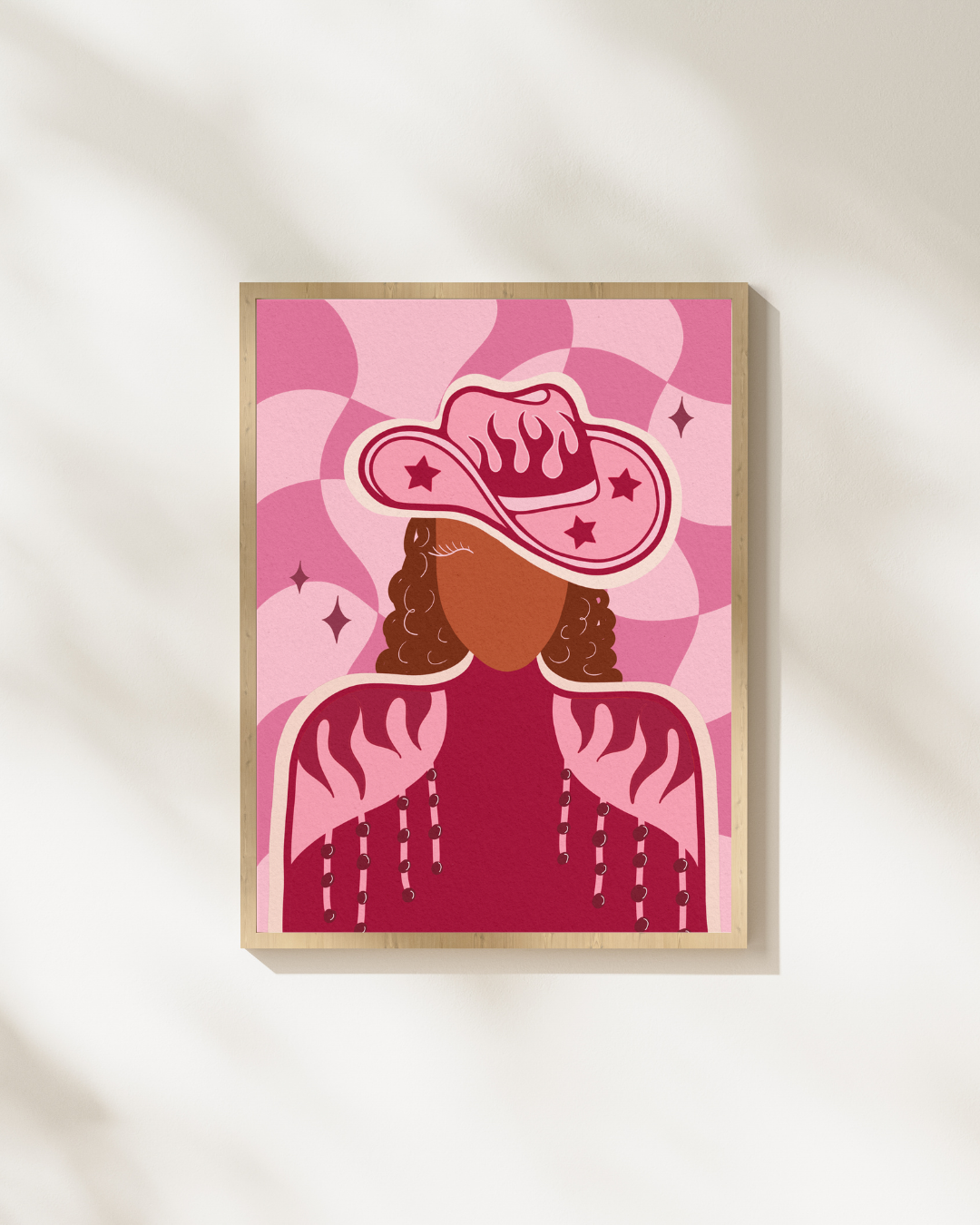 Affiche Murale Cowgirl