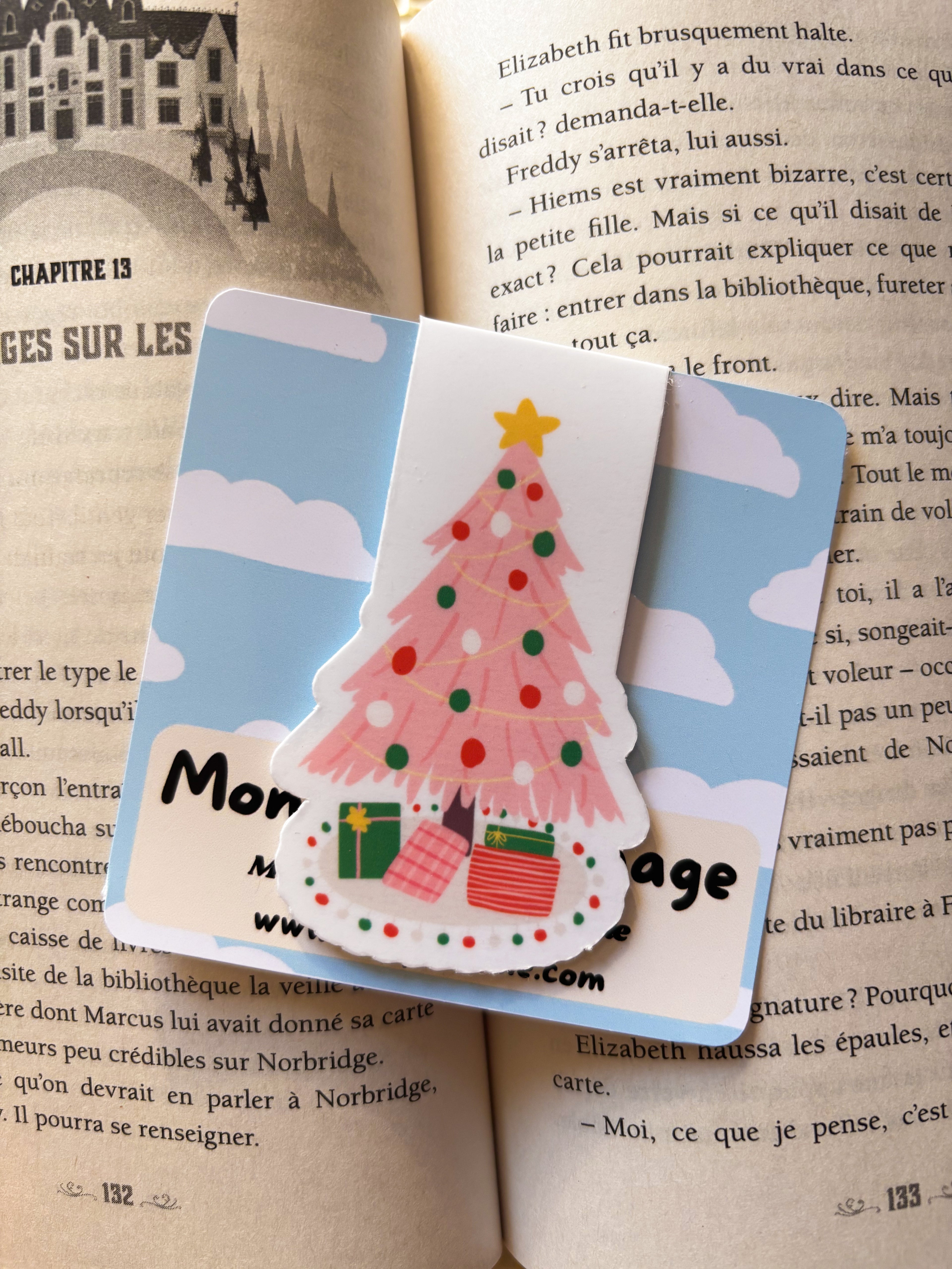 Marque page sapin - Emily in home