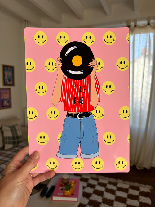 Affiche 90s baby - Emily in home
