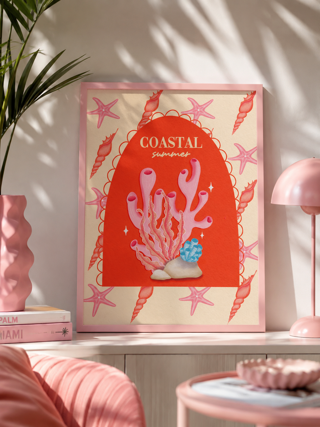 Affiche murale Coastal Summer