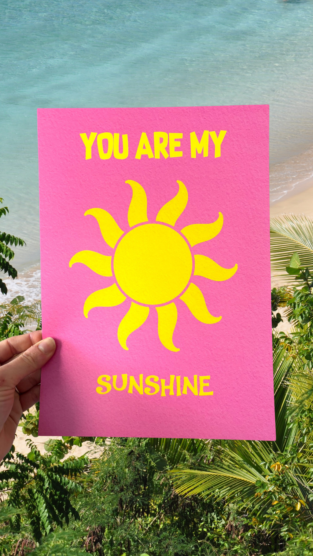 Affiche murale my sunshine