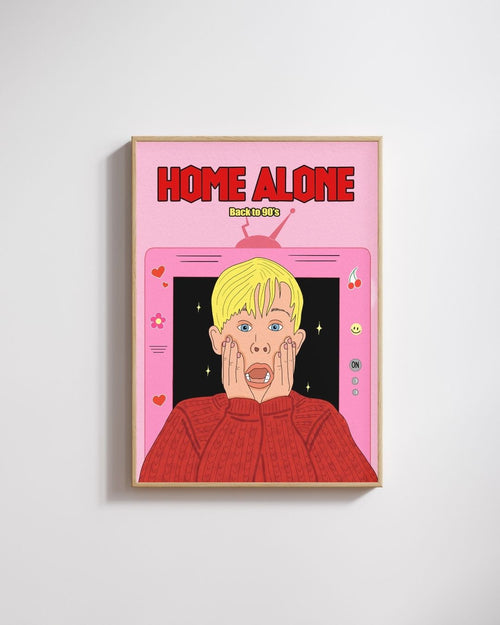 affiche home alone - Emily in home