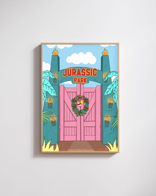 Affiche jurassic park - Emily in home