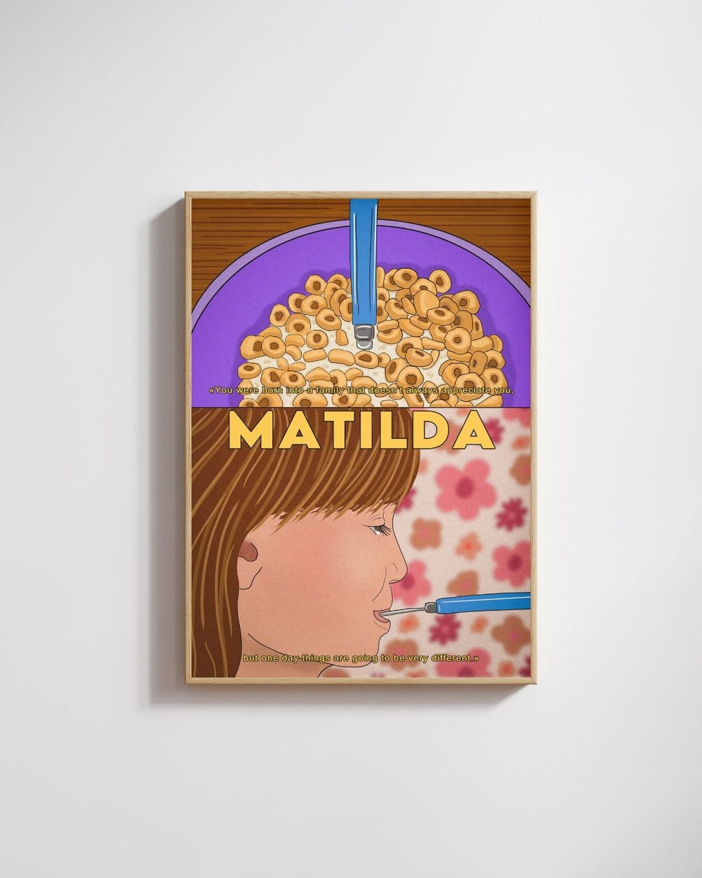 Affiche matilda - Emily in home