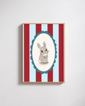 Affiche Lapin - Emily in home