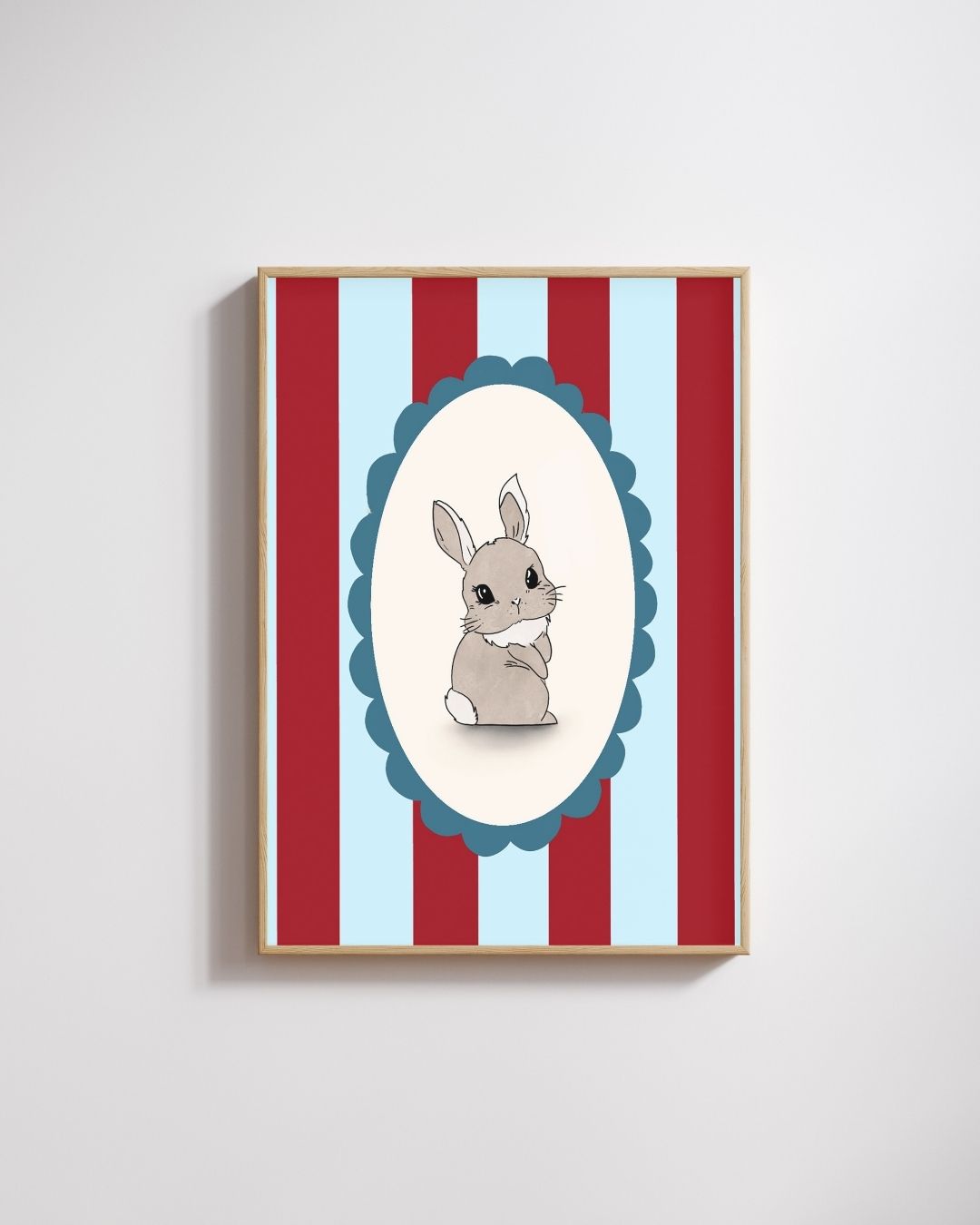 Affiche Lapin - Emily in home