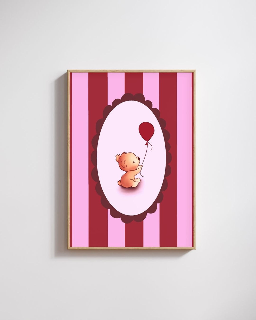Affiche ourson - Emily in home