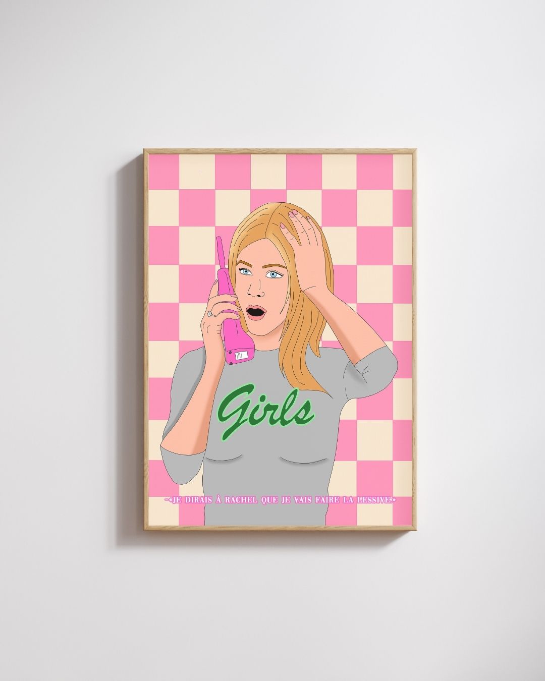 Affiche pop Rachel green - Emily in home