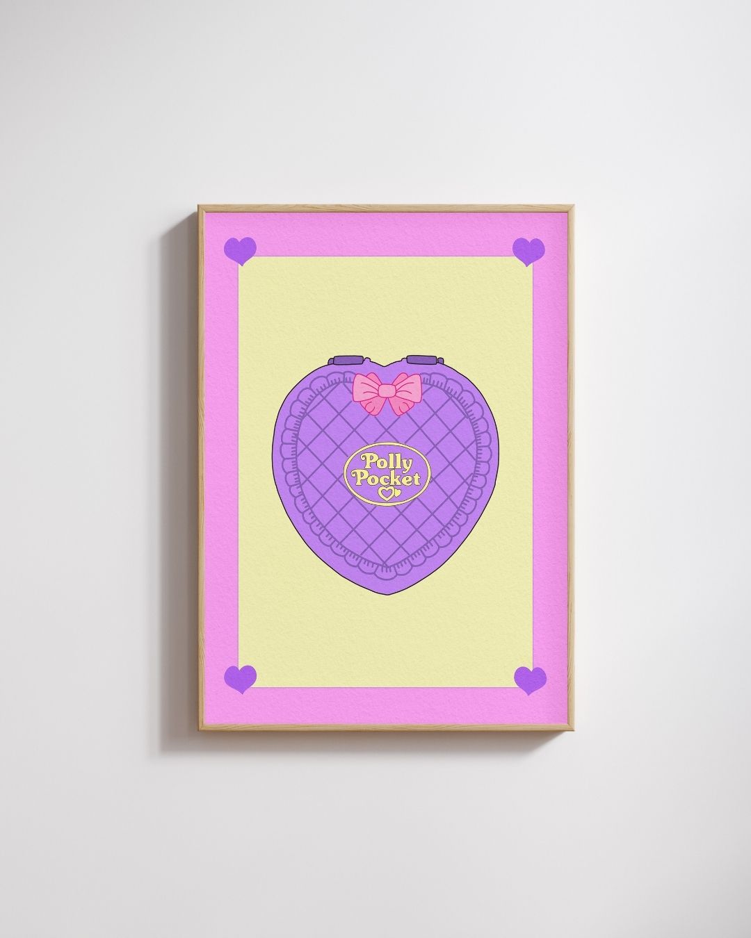 Affiche rétro 2000s Polly Pocket - Emily in home