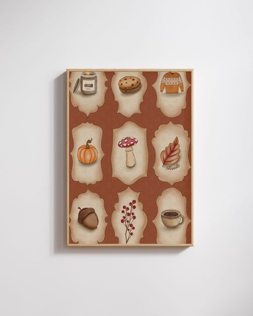 Affiche automne - Emily in home