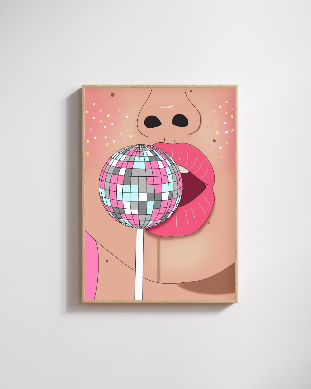 Lips - Emily in home