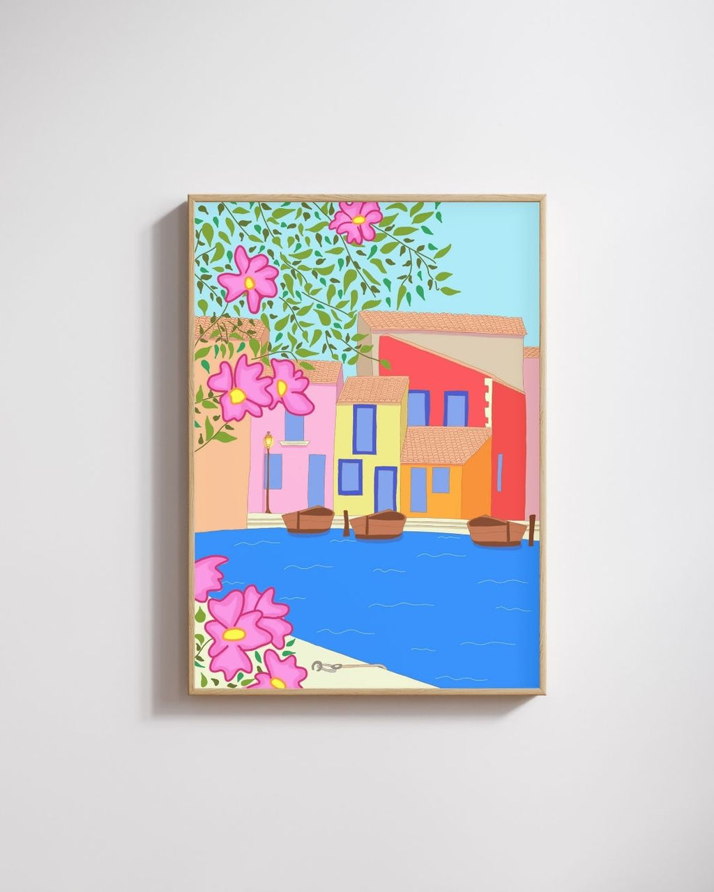 Illustration colorée Provence - Emily in home