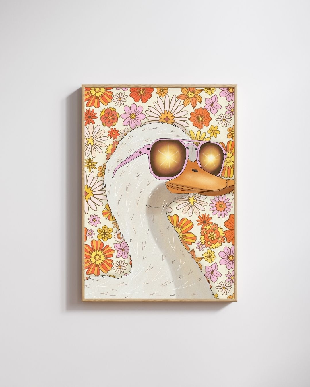 70s Duck - Emily in home