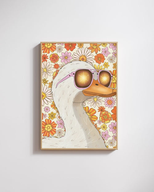 70s Duck - Emily in home