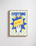Affiche murale Butter