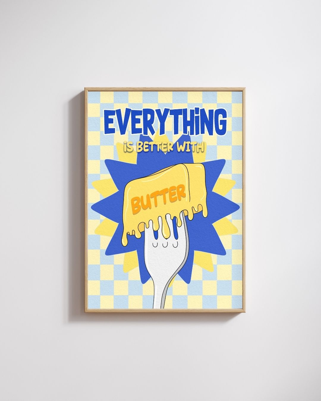 Affiche murale Butter