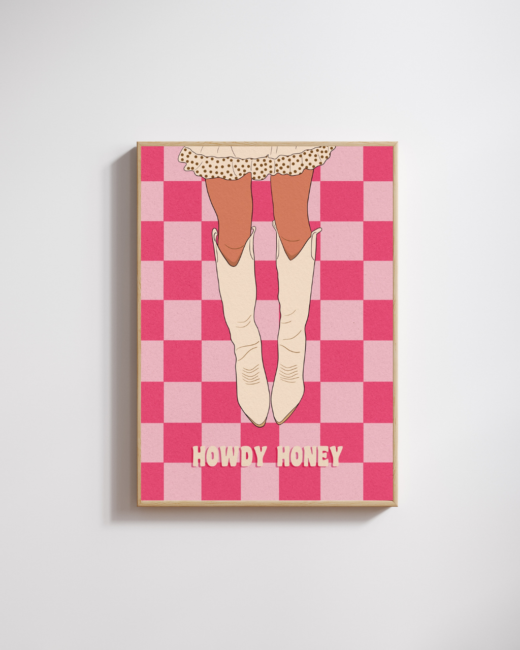 Affiche murale Howdy Honey