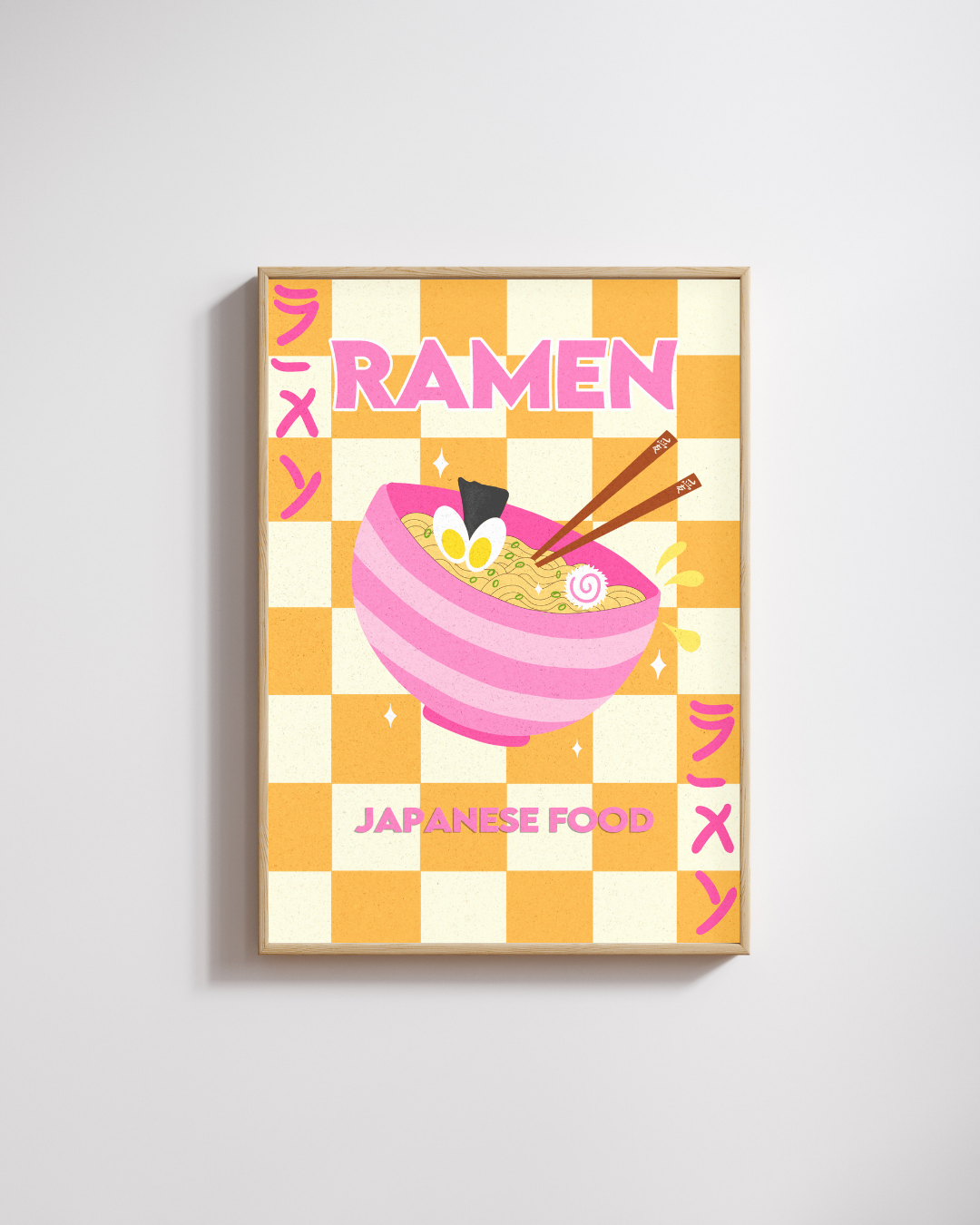Affiche ramen - Emily in home