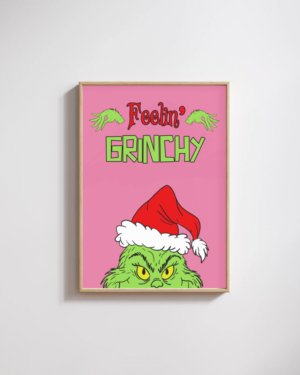 Affiche Feelin Grinchy - Emily in home
