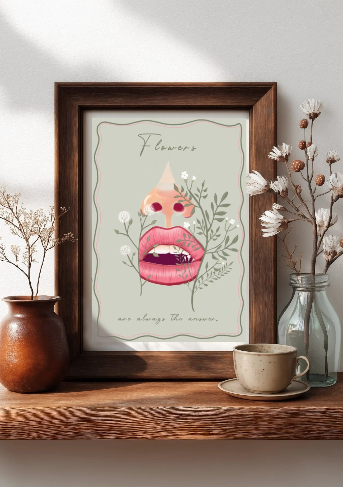 Flowers are always the answer Emily in home