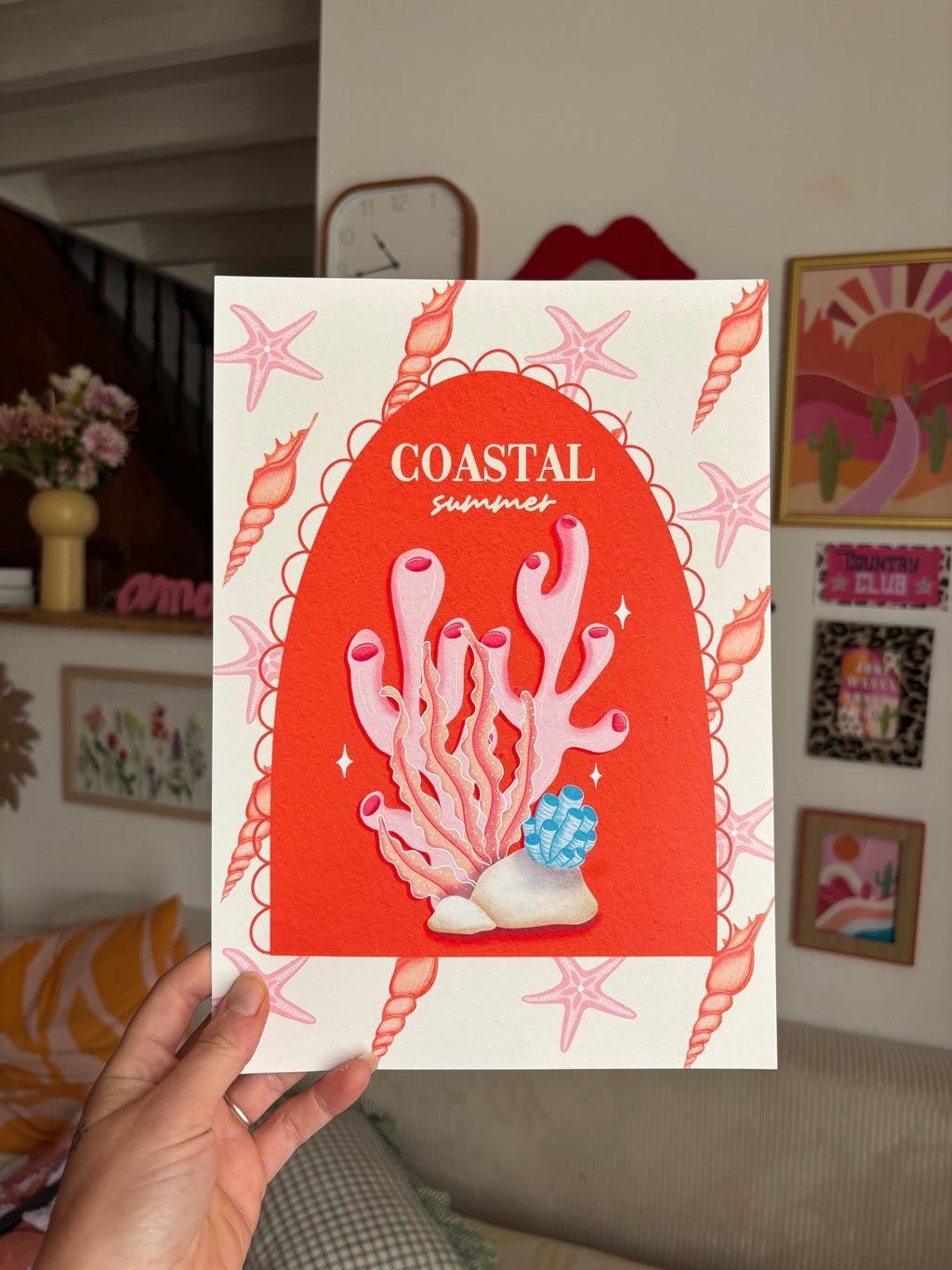 Affiche murale Coastal Summer