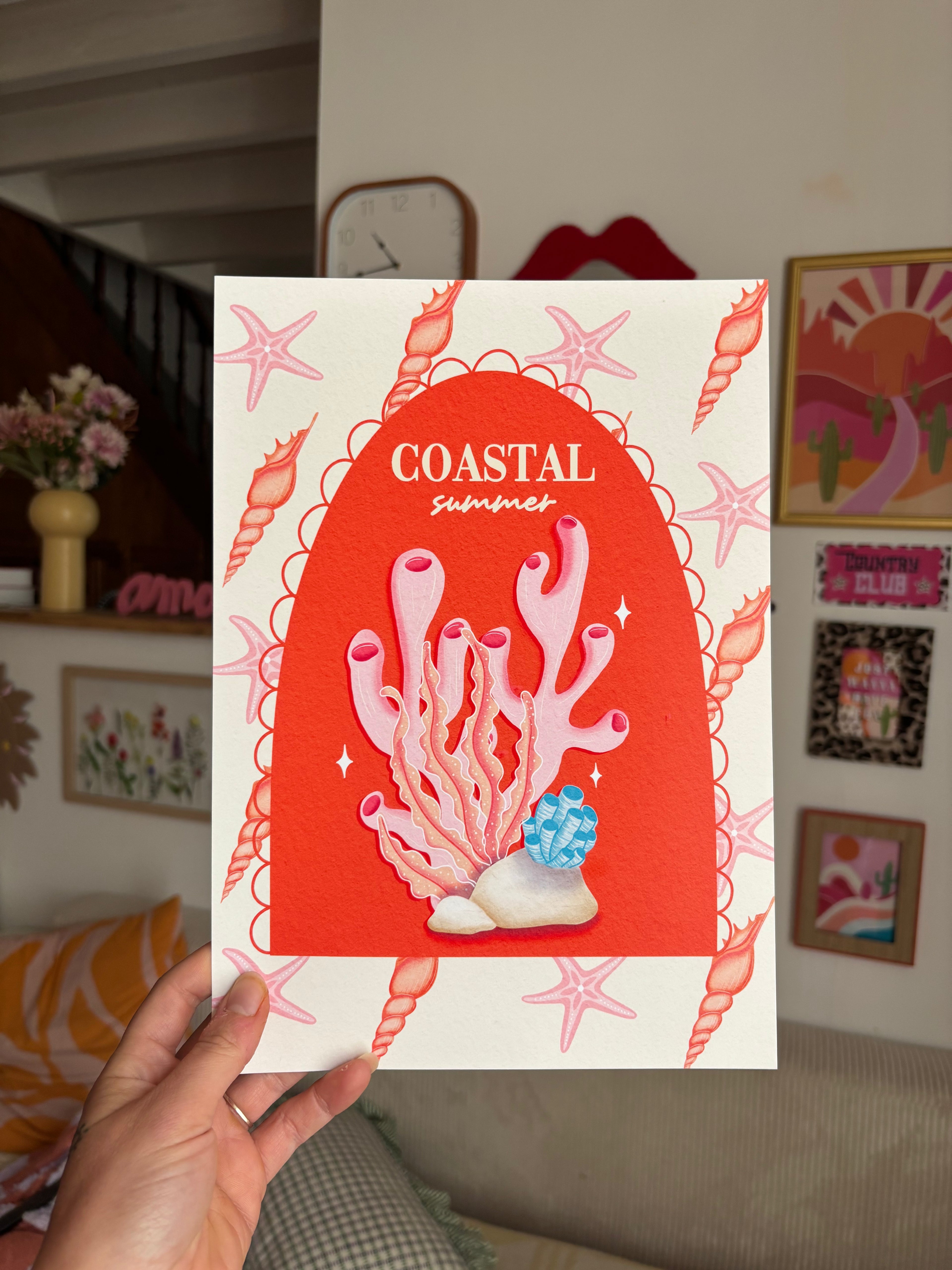 Affiche murale Coastal Summer