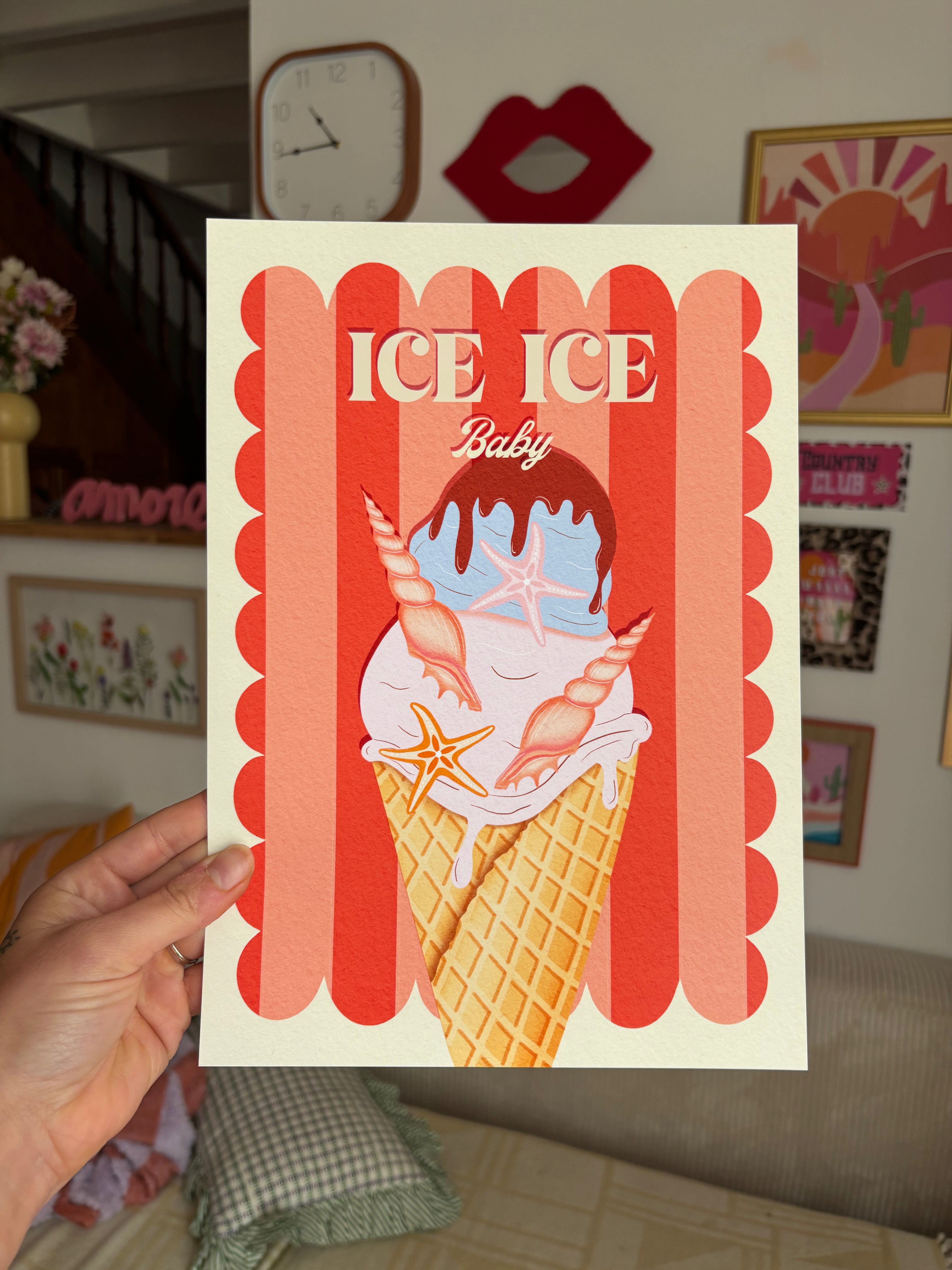 Affiche murale Ice Baby
