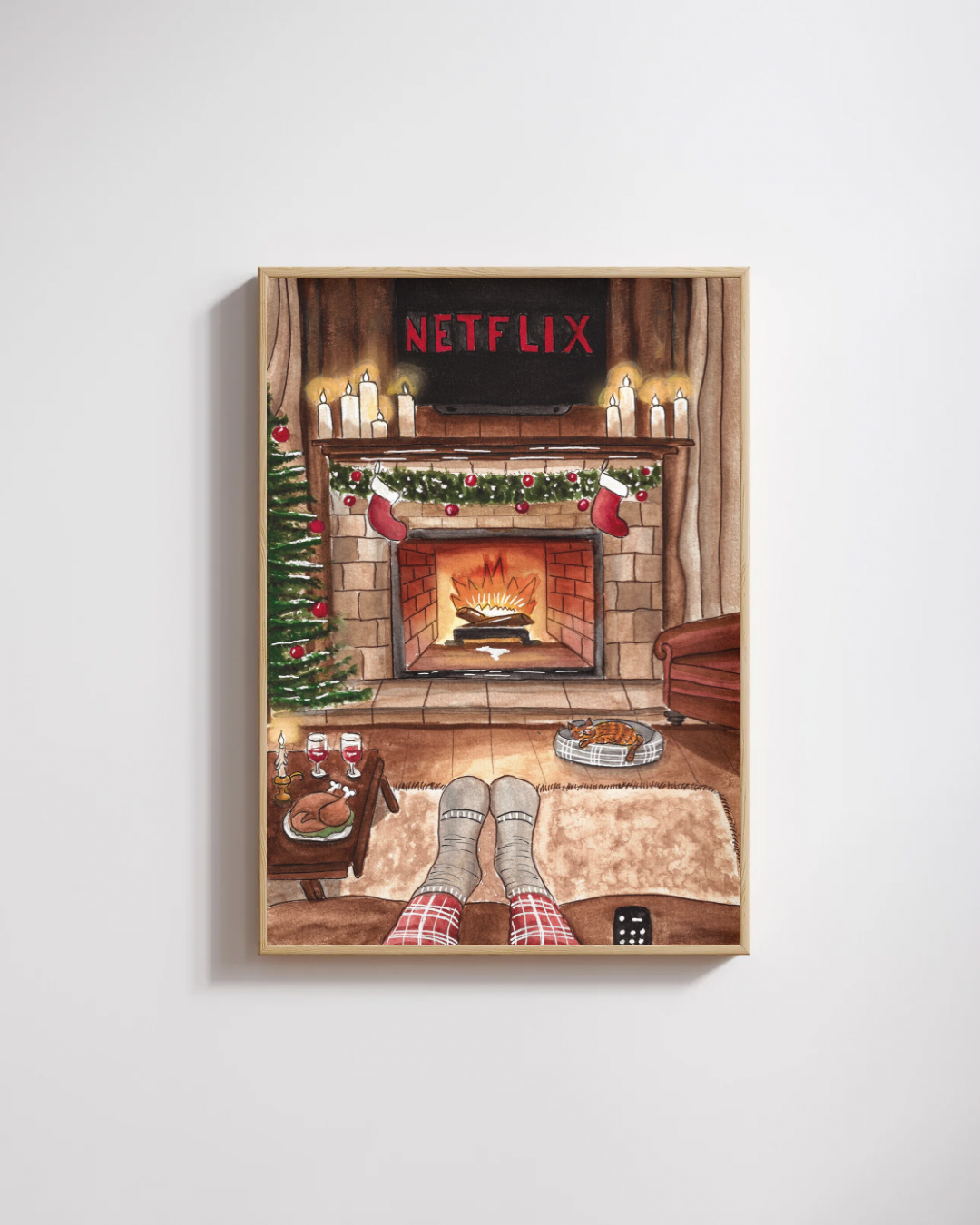 Netflix and chill - Emily in home