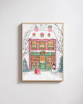Bibliothèque de noel - Emily in home