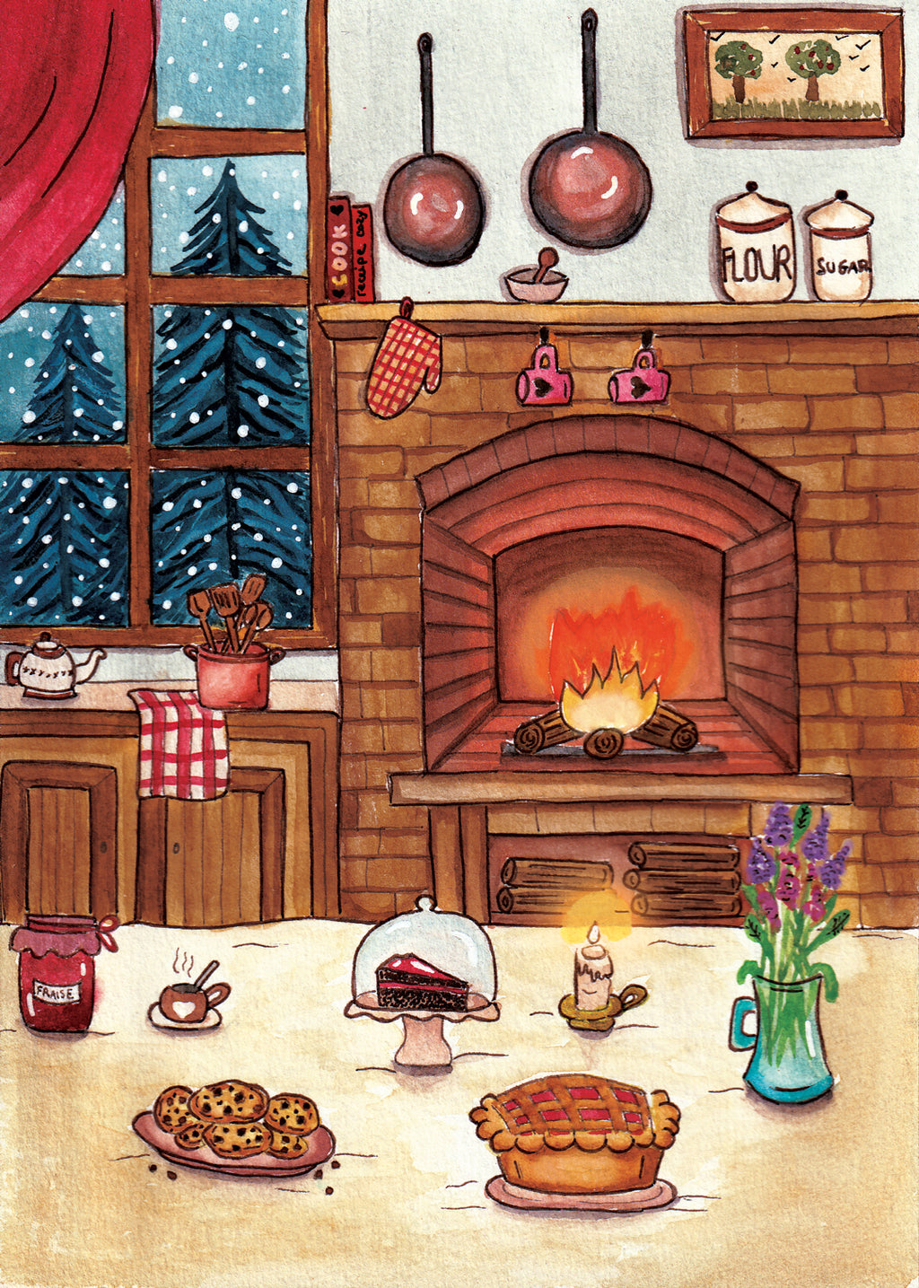 Affiche cuisine cozy - Emily in home