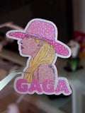 Stickers pailleté Lady Gaga - Emily in home